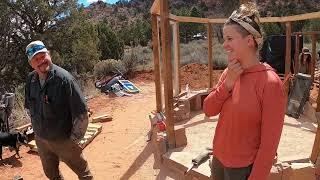 What Is an Earthen Home?? Valerie walks us through the construction of her Cob project!!