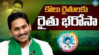 CM YS Jagan Releases YSR Rythu Bharosa Scheme | iDream Rajahmundry