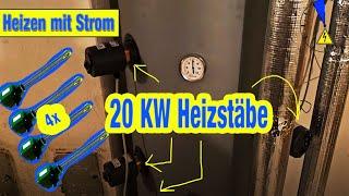 20 KW HEIZSTAB bei meiner Wärmepumpe im Pufferspeicher - Das sind die Gründe