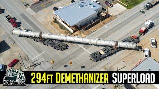 Demethanizer Tower Superload - Lone Star Transportation