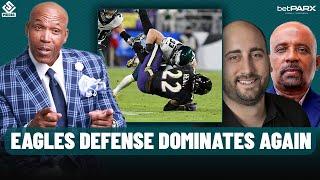 Eagles Defense Shuts Down Lamar Jackson & Derrick Henry In Decisive Win |  betPARX Post-Game Show