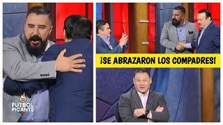 PARA VER MIL VECES Álvaro Morales y Héctor Huerta hacen las paces y se abrazan | Futbol Picante