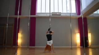 Pole Art Routine 93 - Level 8 (Kaleo - Way Down We Go)