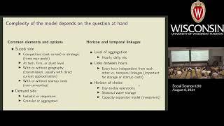 DSE2024 Lecture 15 by Mar Reguant: Tools for short-run dynamics with applications to electricity