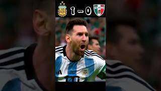 Argentina  vs Mexico   | Fifa World Cup 2022 | Highlights #shorts #football #youtube