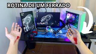 A Rotina de um Gamer Acidentado