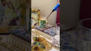 Varmala preservation, home decor ideas, resin art #wedding #varmalapreservation #diy #resinart #love