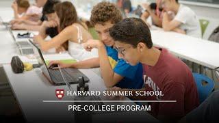 Pre-College Program at Harvard Summer School