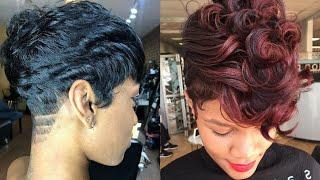 9 Classy Winter 2023 Short Haircuts for Black Women