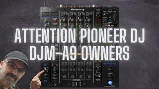 The first thing you need to do when you get your new Pioneer DJ DJM-A9