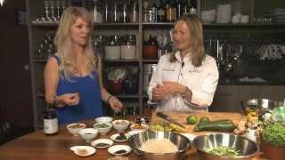 Surf Spa Food: Sam Gowing's Raw Kelp Noodle Salad for Healthtalks TV