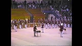 1989 USMC Drum & Bugle Corps from Washington DC -  Indoor Performance