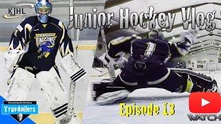 Junior Hockey Vlog Ep. 13 Mic'd | 50 Saves as Playoff Race Heats up | GoPro