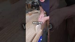 When do you Chisel with a Mallet? #wood #howto #woodwork #diy #tooltips #carpentry