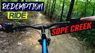 I EARNED My Scars & Screws HERE  | I'm BACK For REDEMPTION | Sope Creek MTB Trails | Atlanta, GA