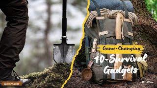 TOP 10 Survival Gadgets & Gear You Need RIGHT NOW! |Camping hacks