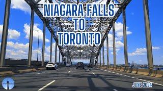 Driving from Niagara Falls to Toronto – June 2024