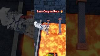 Lava Canyon Obby Race Versus @ByCable #roblox #obby #heyrosalinaspeedruns #bycable