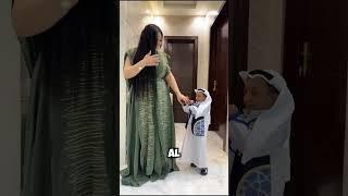 Small shaikh of Dubai Aziz al Asmar and his wife #short #small #shaikh #of #dubai #wife #facts