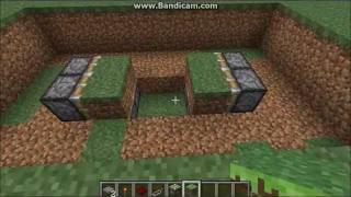 Minecraft Tutorials - Secret Pitfall/Trap