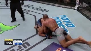 Edson Barboza Vs Kevin Lee, Spinning Back Kick