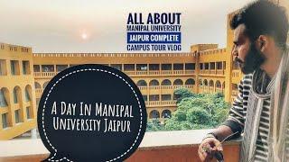 A Day In Manipal University Jaipur | Vlog | All about Manipal University Jaipur | #vlog #Muj