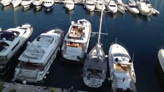 Docking a Yacht Monaco Style