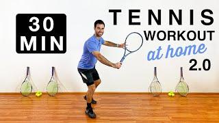 30 Minute Tennis Workout At Home 2.0