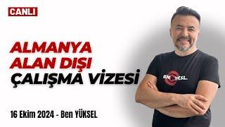  ALMANYA ALAN DIŞI ÇALIŞMA VİZESİ NASIL ALINIR?