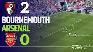 BOURNEMOUTH 2-0 ARSENAL • Highlights • Premier League 24/25 | Simulation/Recreation