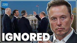 ‘He who shall not be named’: World leaders ignore Musk