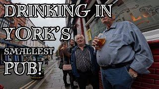 Drinking In York's Smallest Pub! - York Pub Crawl