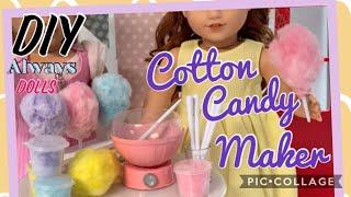 DIY American Girl Cotton Candy Maker