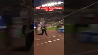 Last Chance For Victory: Did She Clear The Height #polevault #athletics #shorts