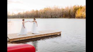 Lakeside Wedding Elopement | Brittany and Christine