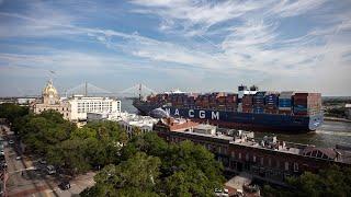 CMA CGM Marco Polo breaks record at Port of Savannah