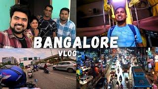 My First Vlog In Bangalore | Hyderabad To Bangalore By Bus | Bangalore City Vlog