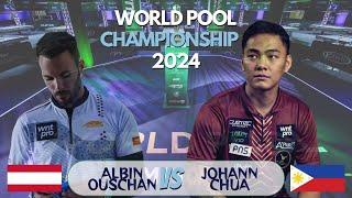 ALBIN OUSCHAN VS JOHANN CHUA • WORLD POOL CHAMPIONSHIP 2024