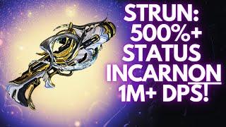 Strun : Monstrous 546% Status Chance Incarnon (No Riven) [Warframe]