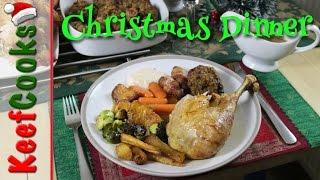 British Christmas Dinner - traditional recipe