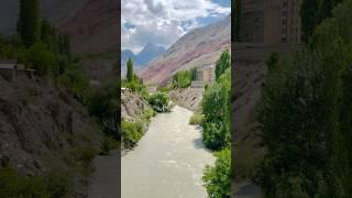 Fondaryo #river ️ Sarvoda #bridge Sughd Province Tajikistan #shorts #mountainview #centralasia