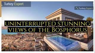 Bosphorus view apartments for sale in the heart of Istanbul, Sisli Nisantasi