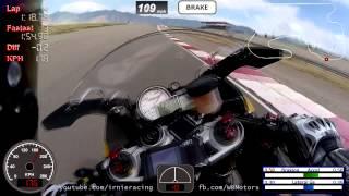 DRIFT GHOST S on-board: BMW S1000RR Fastest Lap at Miller Motorsports Park