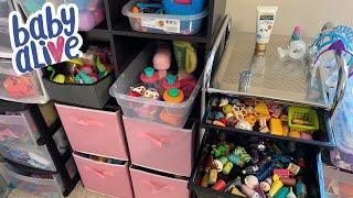 Updated Nursery Organization Tour How I Organize my Accessories