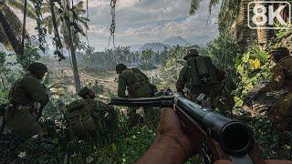 The Pacific War 1943 (Battle of Piva Forks)  Call of Duty Vanguard - 8K