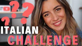 ITALIAN guessing CHALLENGE