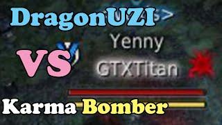 BDO - DragonUZI VS Karma Bomber (He fed himself to mobs)