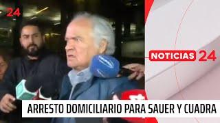 Caso Factop: arresto domiciliario nocturno para Alberto Sauer y Darío Cuadra | 24 Horas TVN Chile