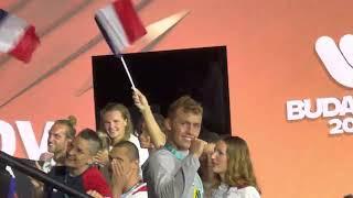 Men 400m Medley (Medal Ceremony)_Carson Foster (USA)