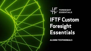 IFTF Foresight Essentials: Luis Delmont, SENAI